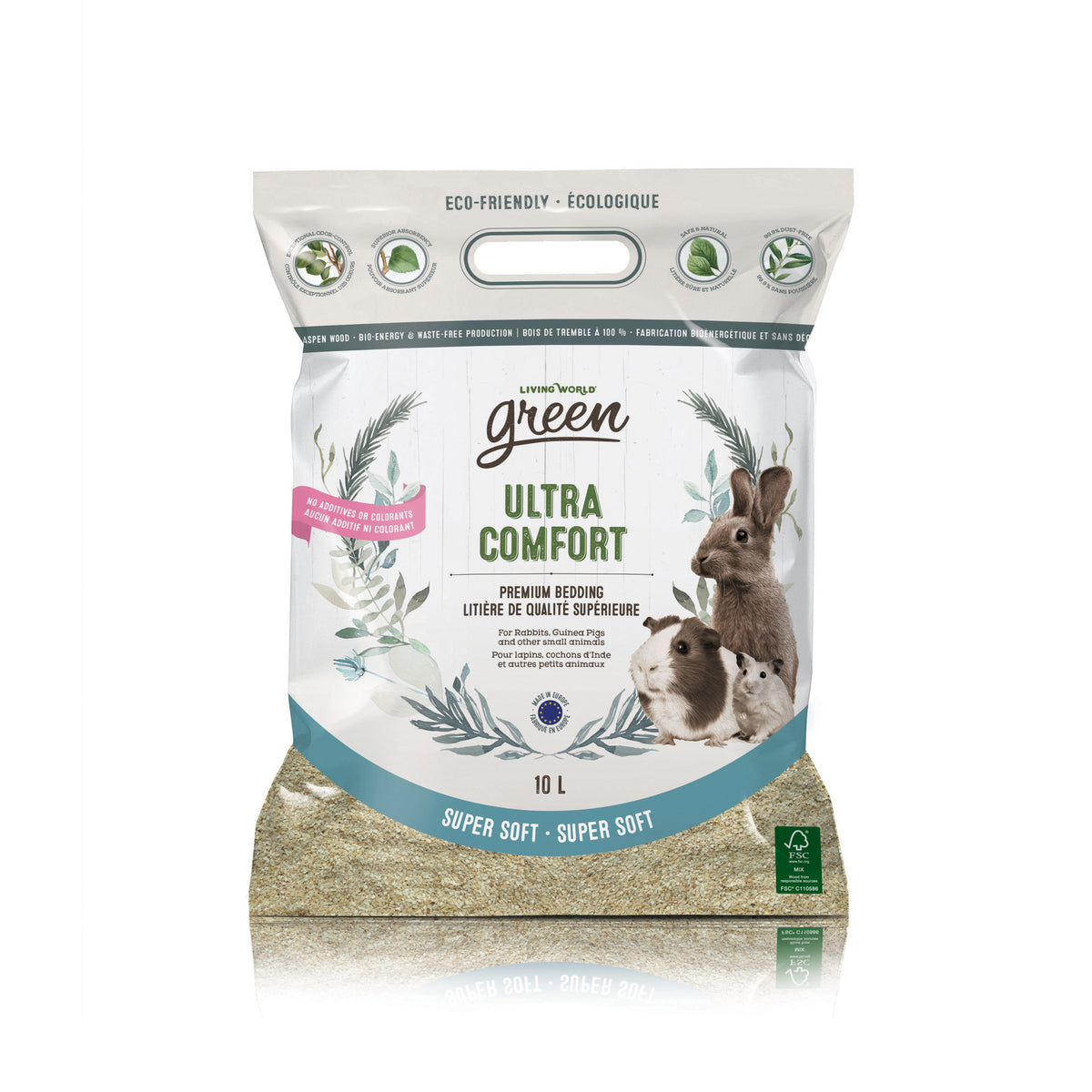 Litière Ultra Comfort de qualité supérieure ultra-douce 10 L
