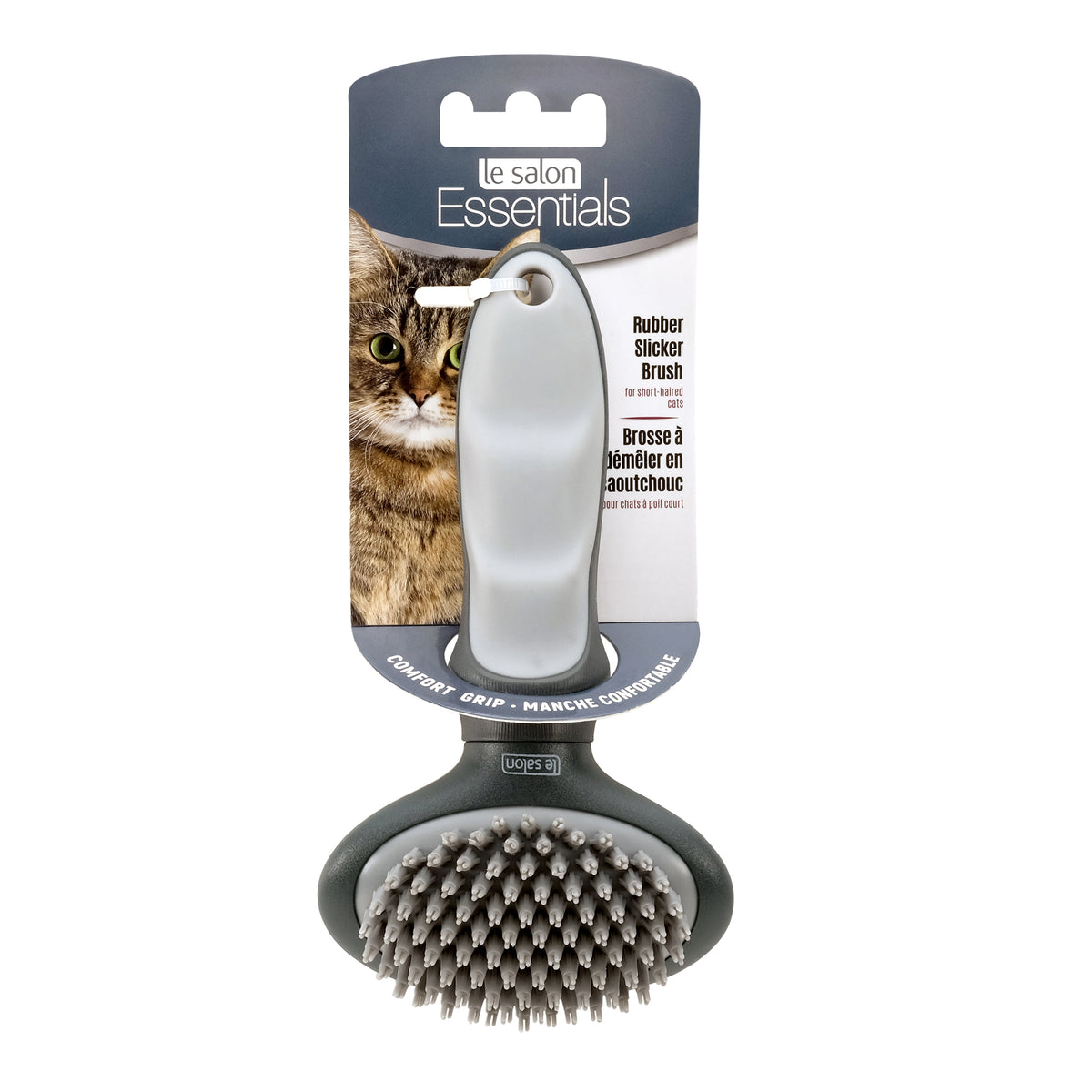 Brosse à démêler Essentials en caoutchouc pour chats