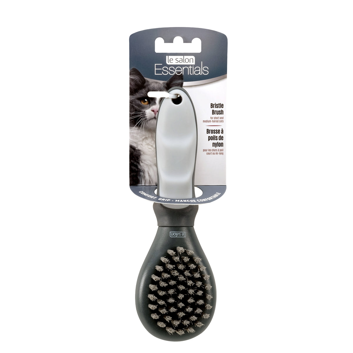 Brosse Essentials à poils de nylon pour chats, petite