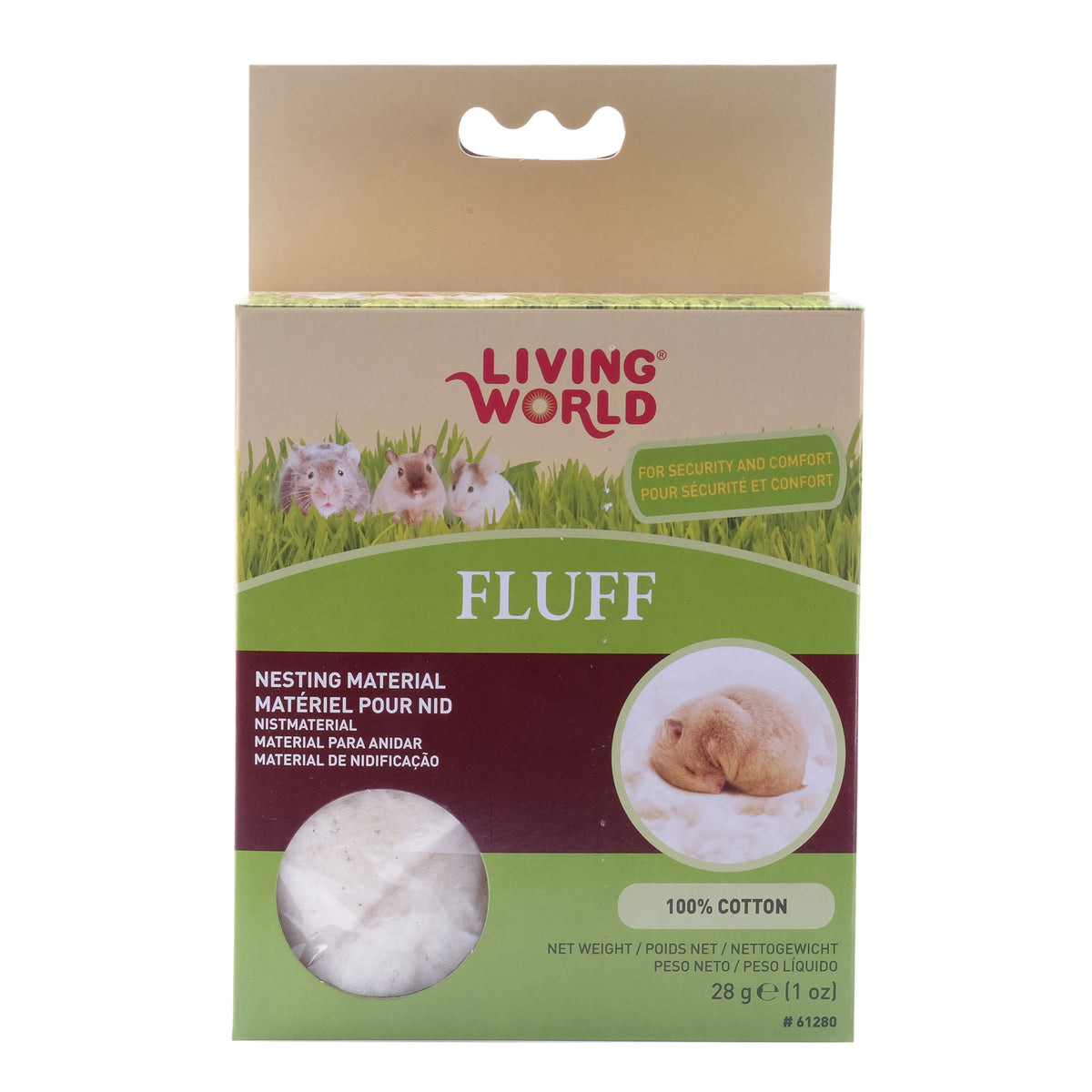 Duvet de nid pour hamster - Living World
