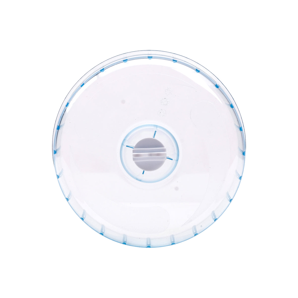 Roue de rechange transparente pour cage équipée