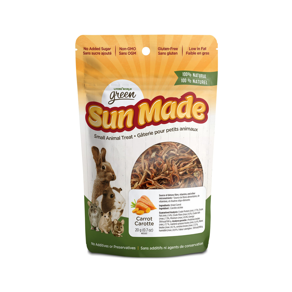 Gâteries Sun Made pour petits animaux 20 g