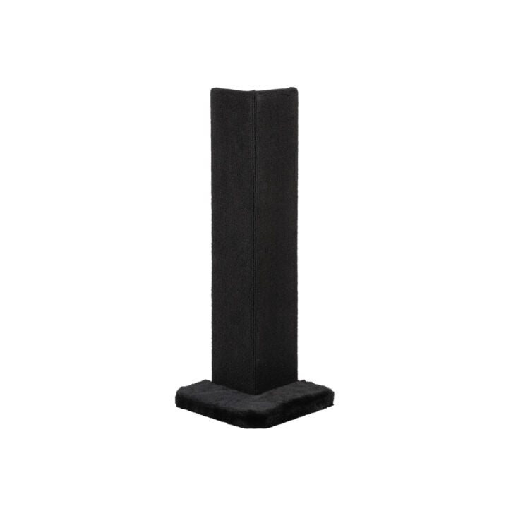 Poteau protecteur de coin noir 23 po
