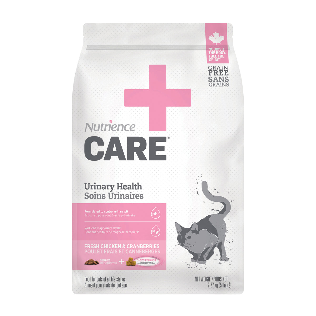Nourriture Care soins urinaires pour chat - Nutrience