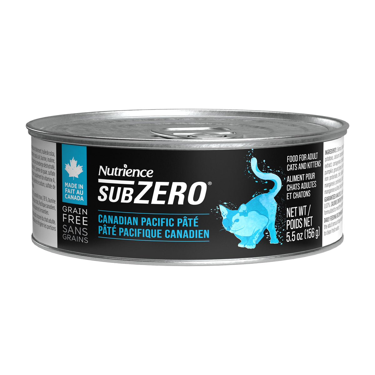 Pâté pour chats SubZero 156 g