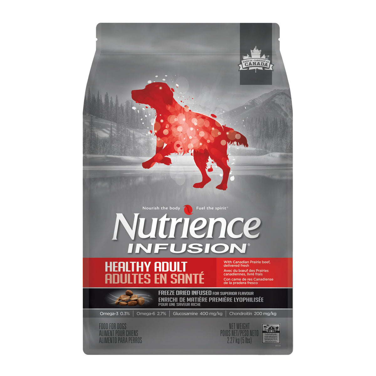 Nourriture Infusion au bœuf pour chien - Nutrience