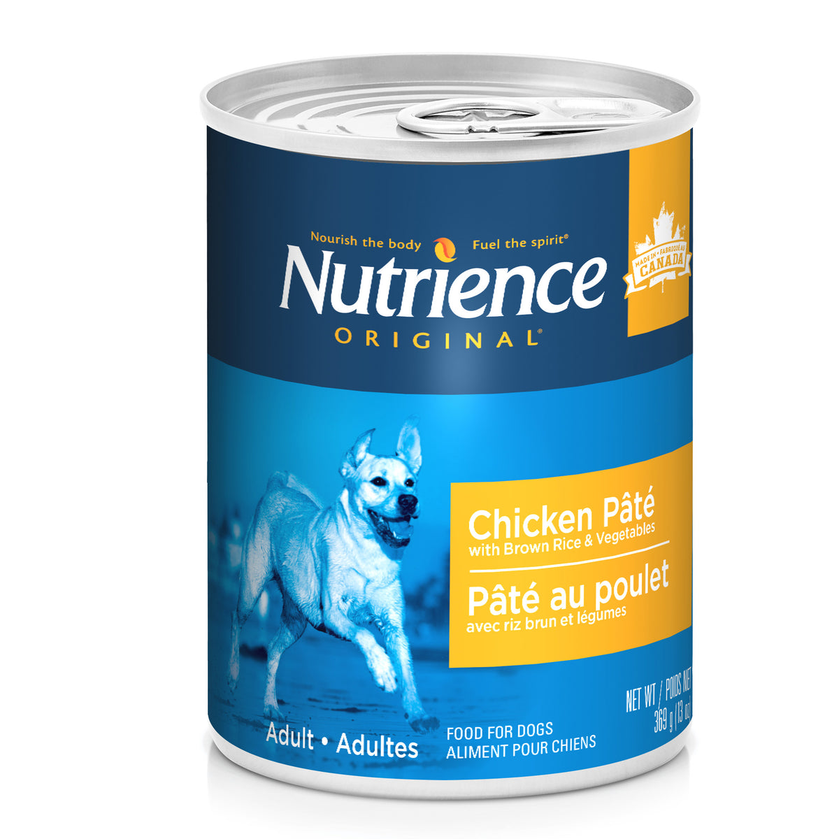 Pâté Original pour chiens, poulet avec riz brun et légumes 369 g