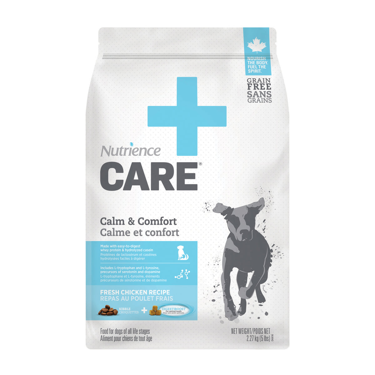 Nourriture sèche Care Calme et confort pour chiens