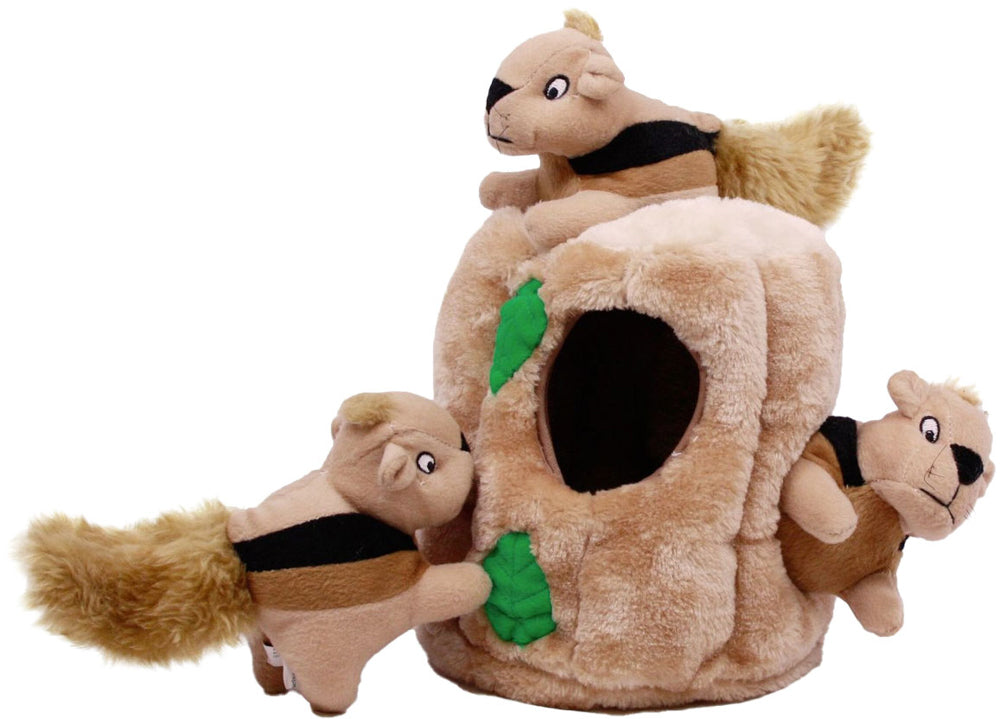 Casse-tête Hide A Squirrel en peluche moyen 7,75 po