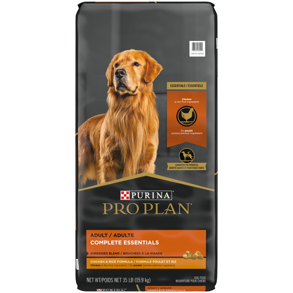 Nourriture sèche pour chien adulte bouchées à la viande