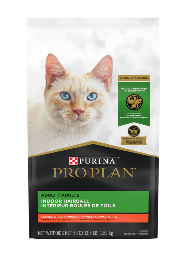 Nourriture sèche pour chat d'intérieur
