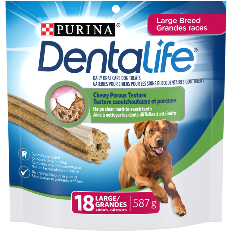 Gâteries dentaires quotidiennes pour chien