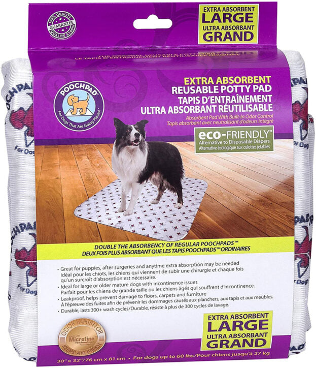 Tapis d'entraînement lavable ultra absorbant