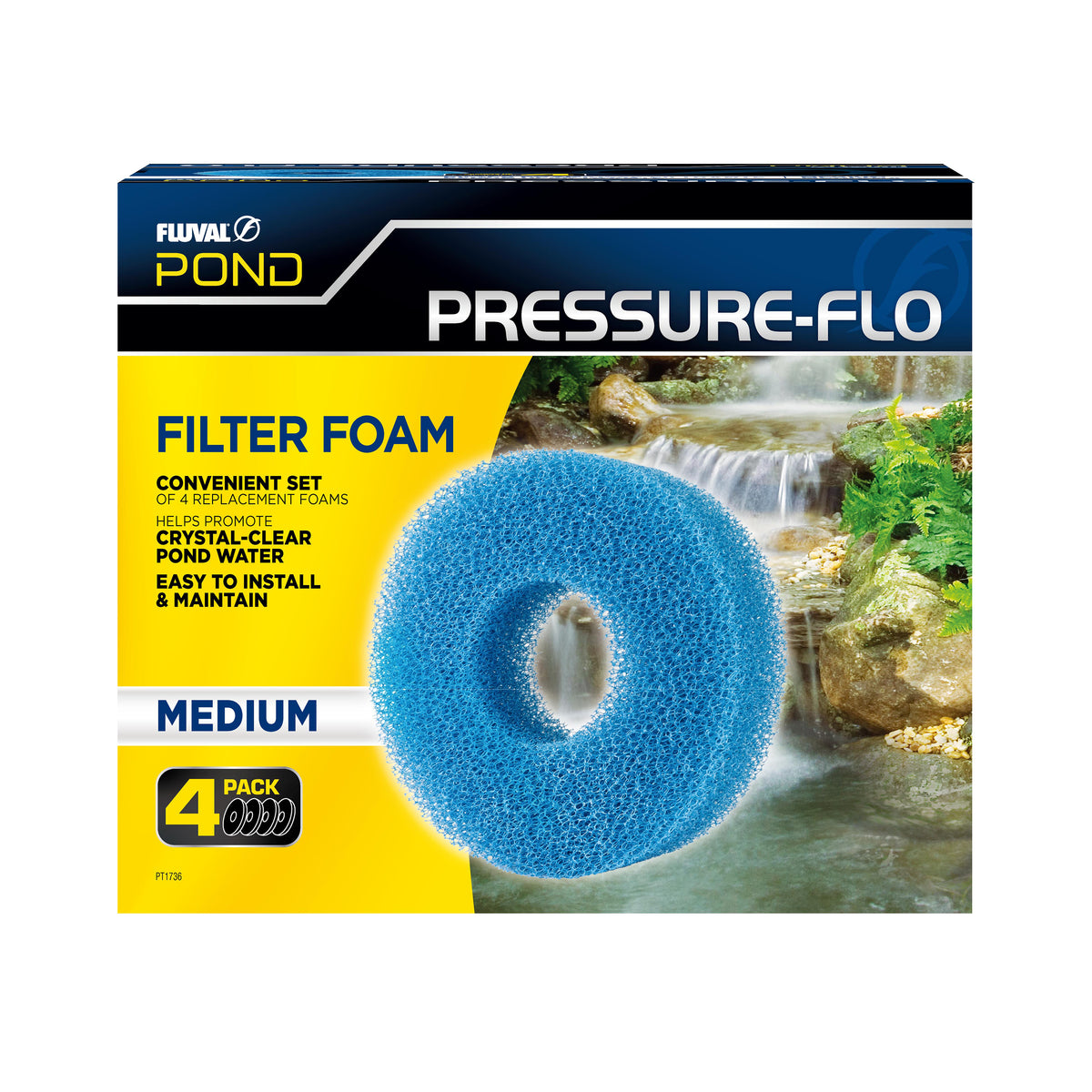 Blocs de mousse de rechange 19 cm (paquet de 4) pour filtres pressurisés Pressure-Flo PT1716 et PT1726