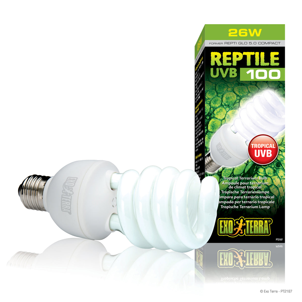 Ampoule fluocompacte Reptile UVB100