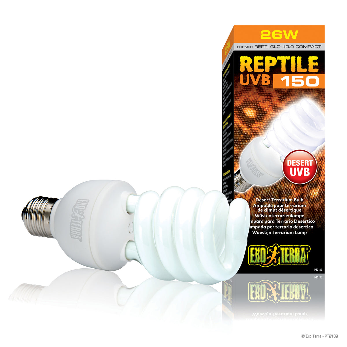 Ampoule fluocompacte Reptile UVB150