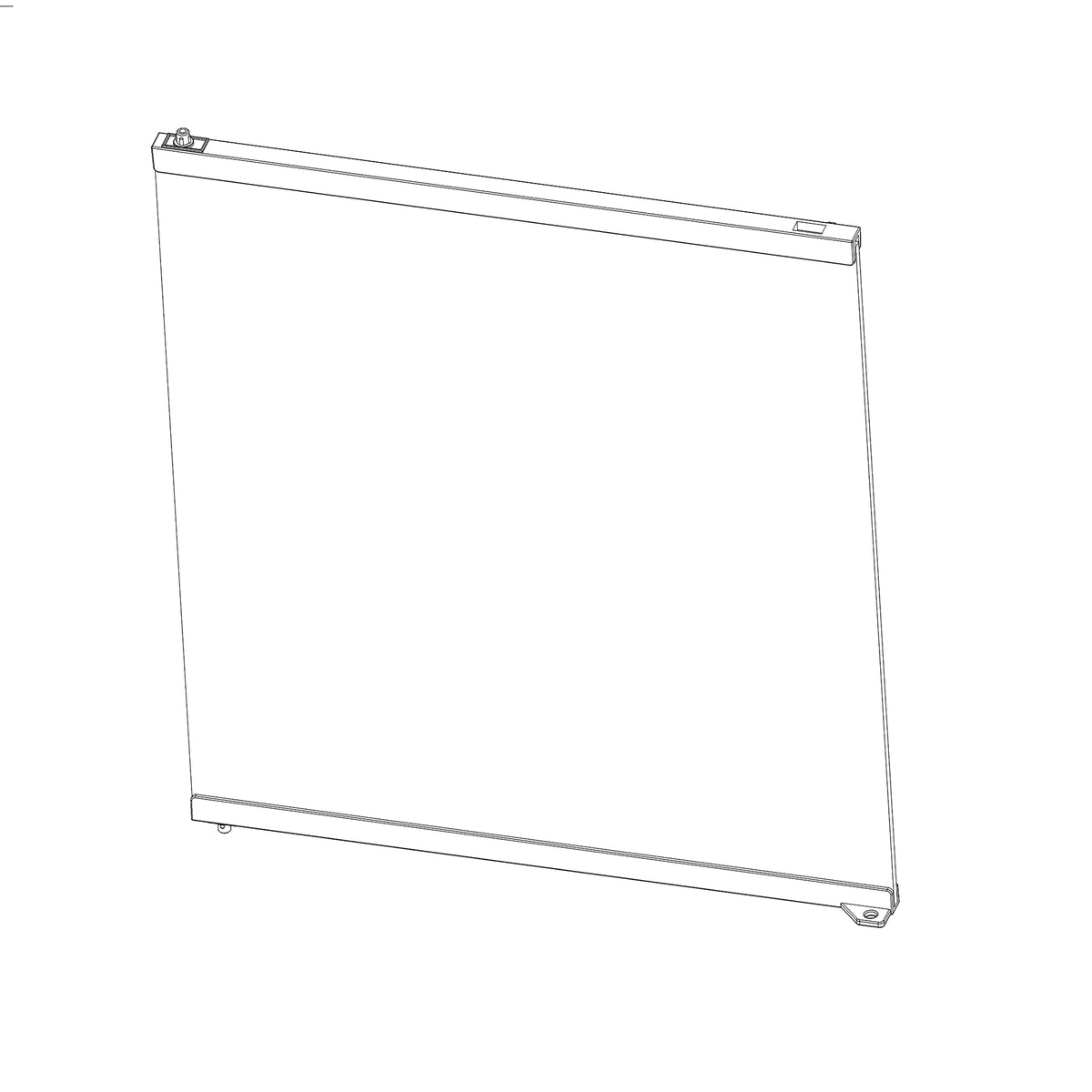 Porte de rechange en verre pour terrarium professionnel petit/haut (PT4405)