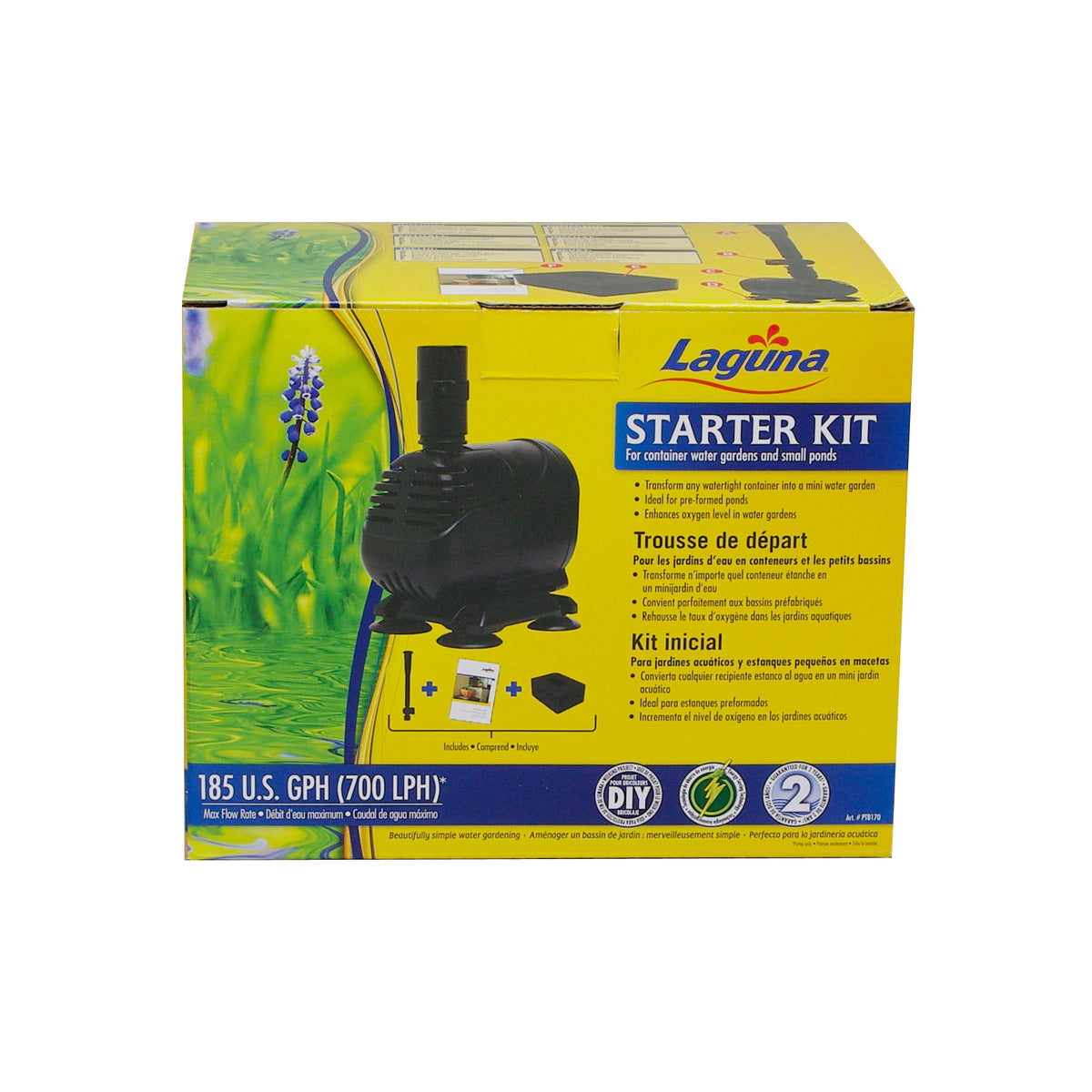 Trousse de départ pour jardins d'eau en conteneur et petits bassins