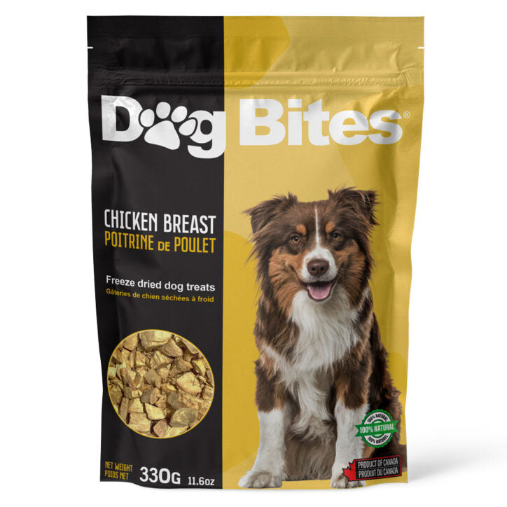 Gâteries lyophilisées Dog Bites pour chien