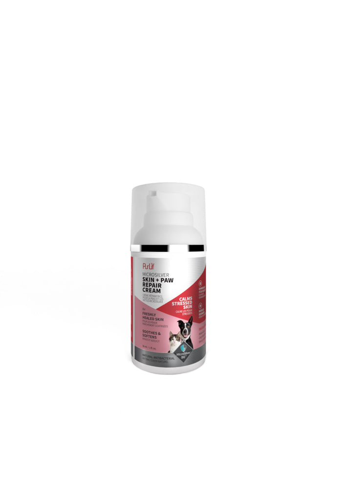 Crème réparatrice pour la peau et les pattes MicroSilver 30 ml