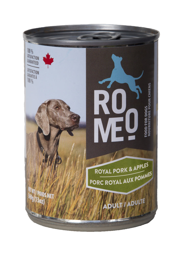 Roméo - nourriture humide cuisinée pour chien