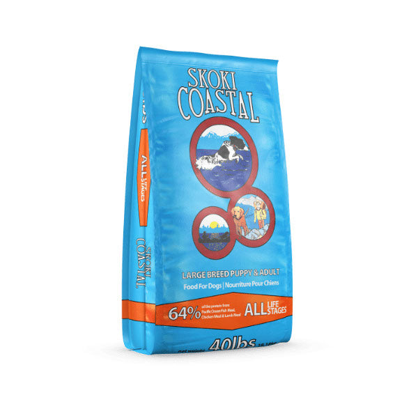 Nourriture sèche pour chien Coastal 18,14 kg