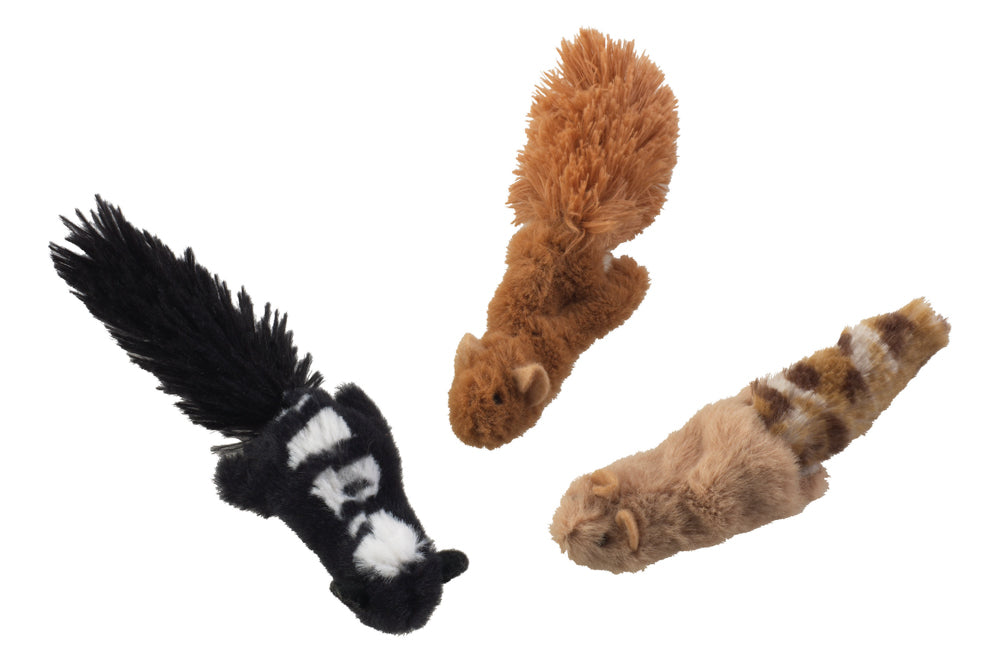 Peluche Skinneeez Forest pour chat 4,75 po