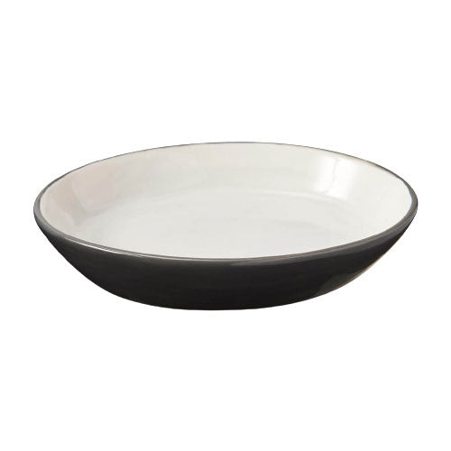 Bol ovale en céramique gris 6 po pour chat