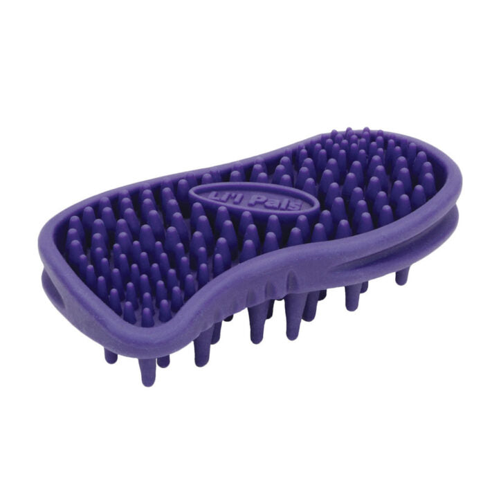 Brosse de massage en caoutchouc Li'l Pals pour chiot