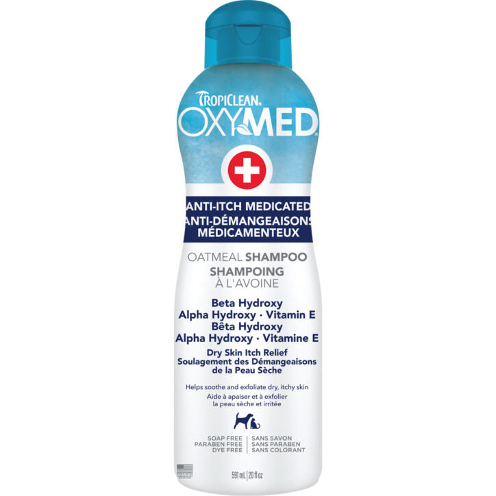 Shampoing médicamenteux OxyMed contre les démangeaisons 592 ml