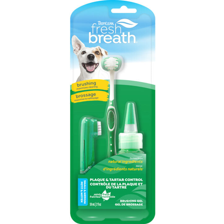 Trousse dentaire Fresh Breath pour petit et moyen chien