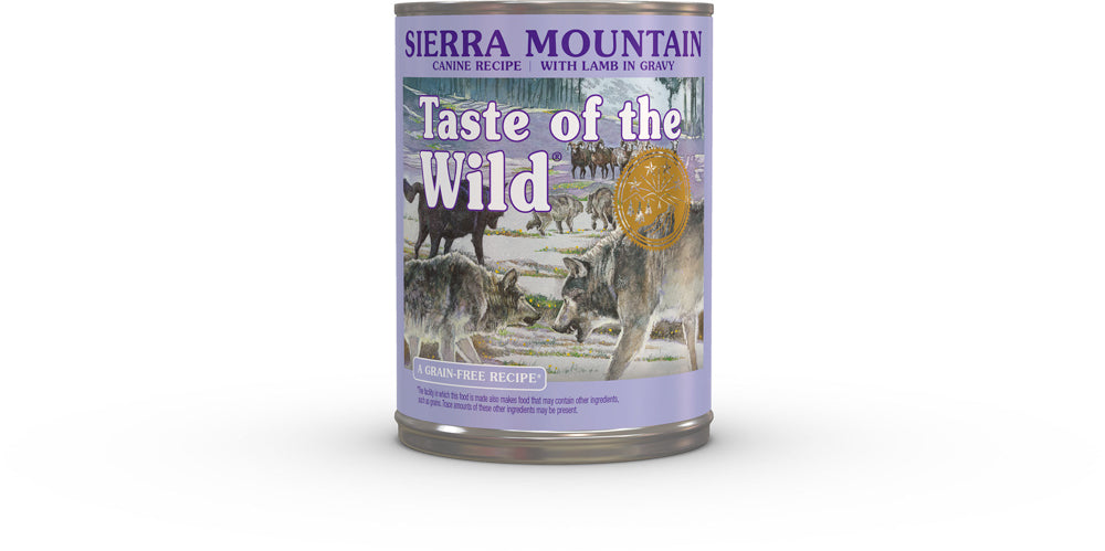 Nourriture humide pour chien Sierra Mountain agneau 374 g (13,2 oz)