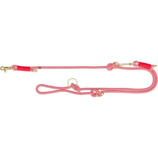 Laisse ajustable multi-positions 2 m pour chien Soft Rope