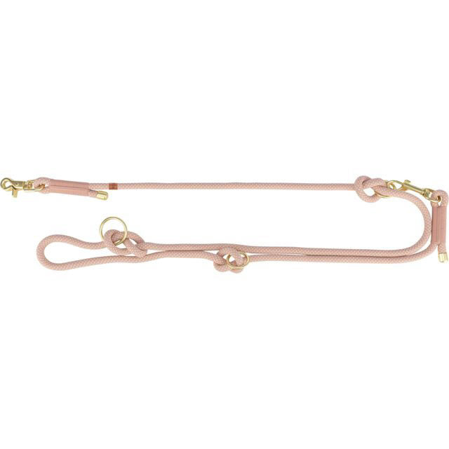 Laisse ajustable multi-positions 2 m pour chien Soft Rope