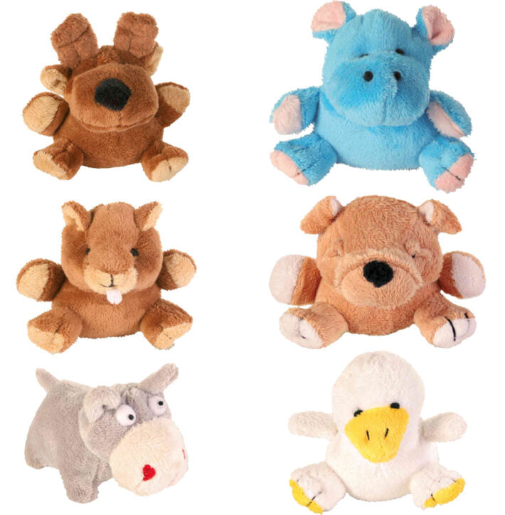 Animal en peluche assorti 10-12 cm
