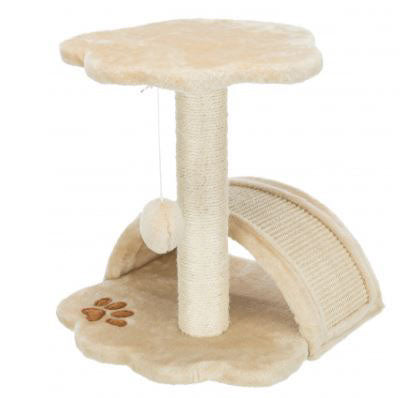 Arbre à chat Victoria beige et naturel 43 cm