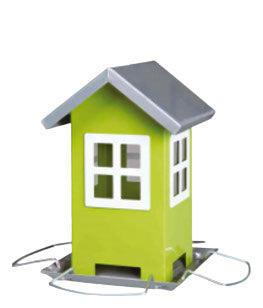 Mangeoire maison en métal 1000 ml