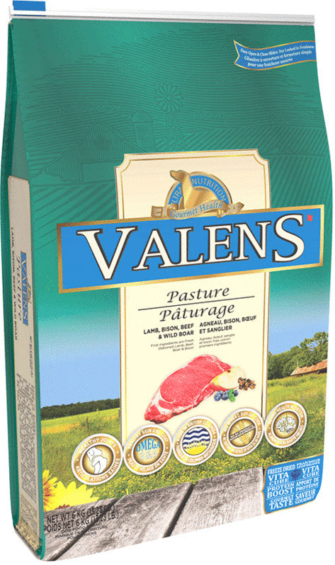 Nourriture sèche pour chien Pâturage agneau et bison