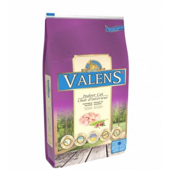 Nourriture sèche pour chat d'intérieur poulet et saumon 3 kg