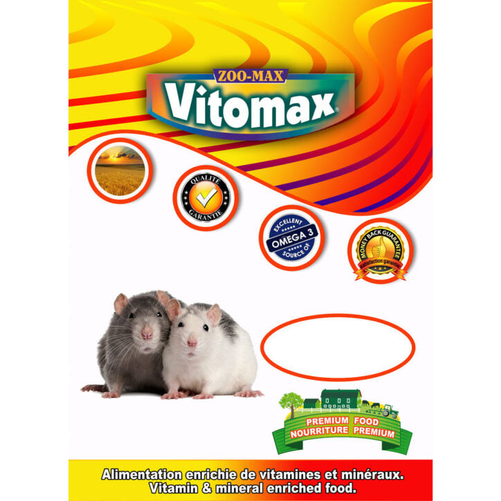 Nourriture pour rat et souris Vitomax 4 lb