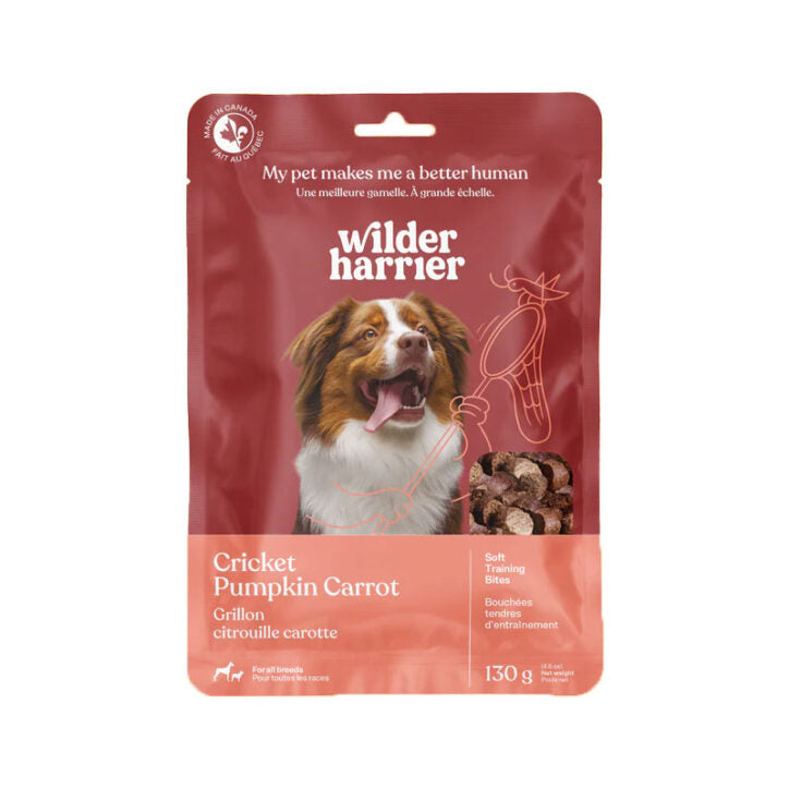 Bouchées tendres au grillon pour chien