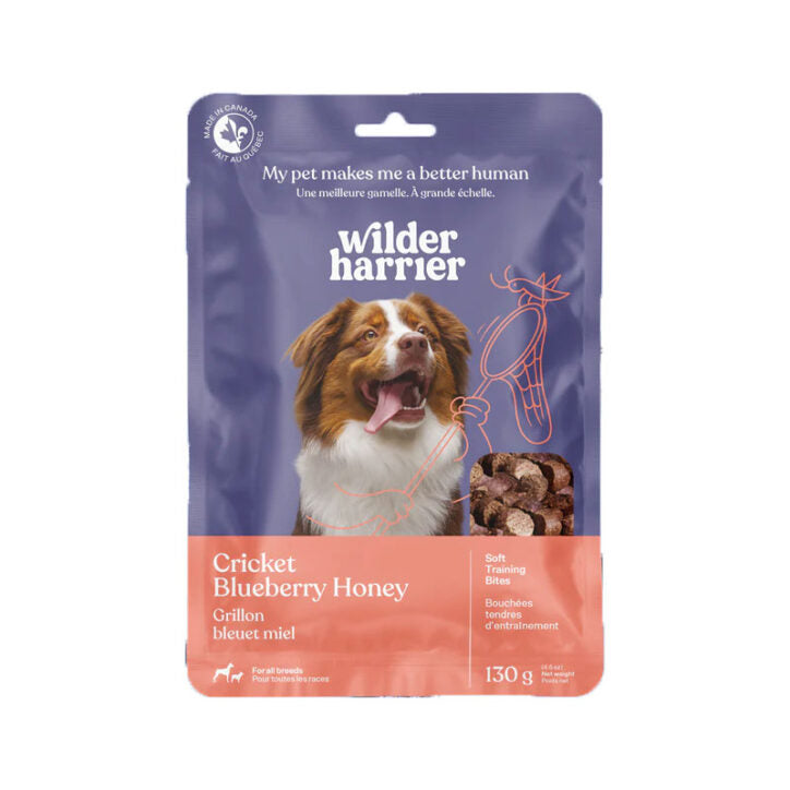 Bouchées tendres au grillon pour chien