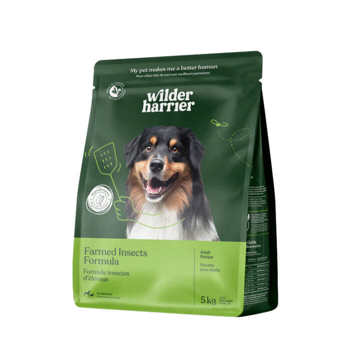 Nourriture sèche aux protéines alternatives pour chien
