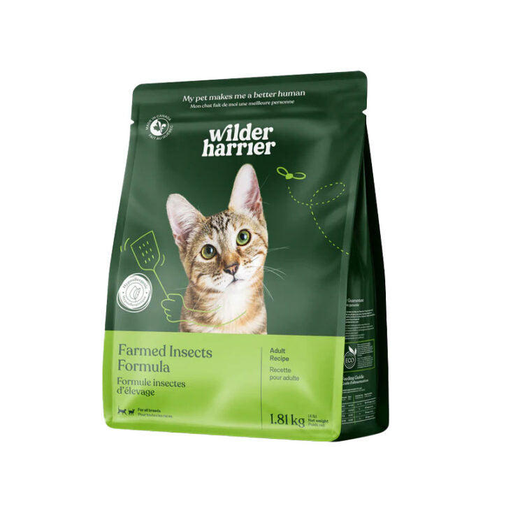 Nourriture sèche aux protéines alternatives pour chat