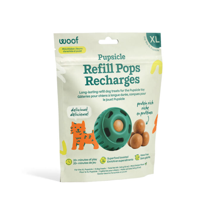 Recharges de gâteries Pupsicle pour chien