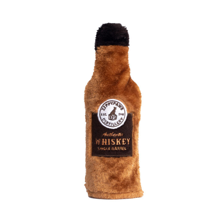 Peluche Happy Hour Crusherz whiskey 11 po pour chien