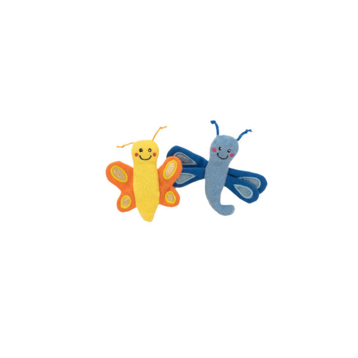 Peluches insectes pour chat ZippyClaws