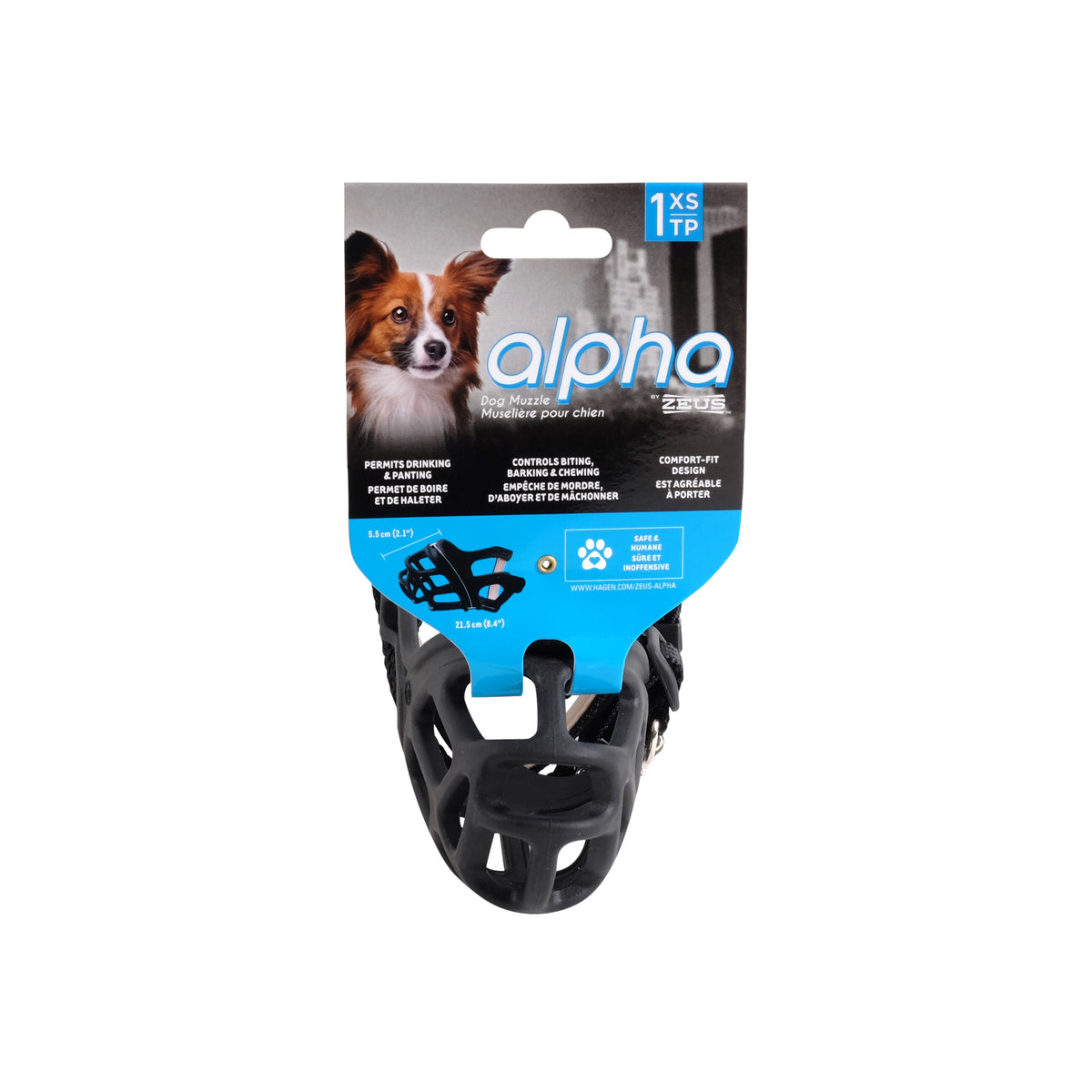 Muselière Alpha pour chien