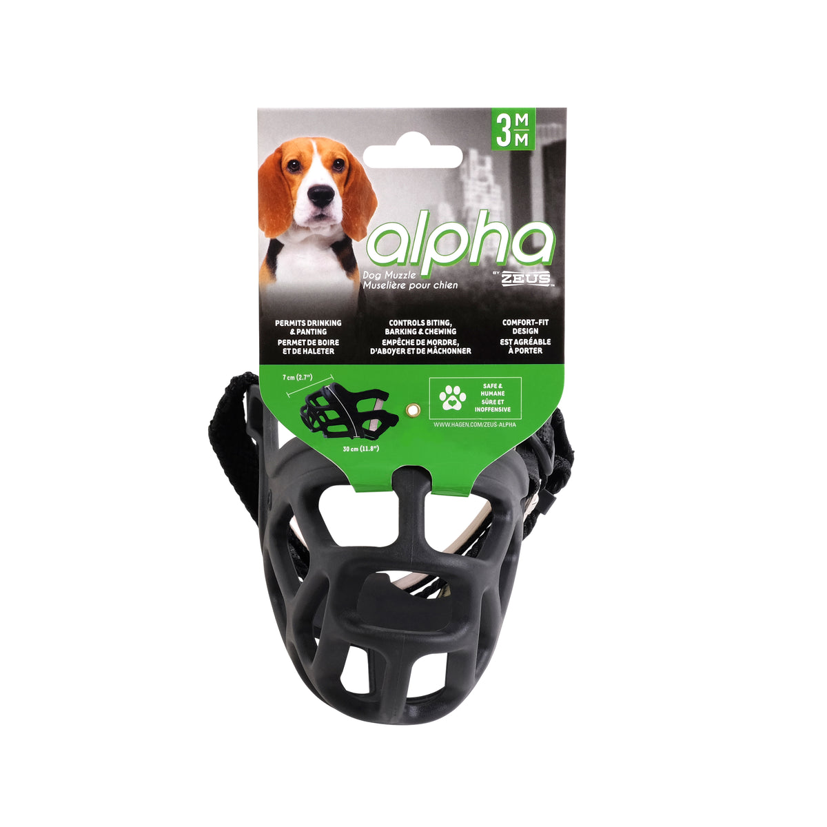 Muselière Alpha pour chien