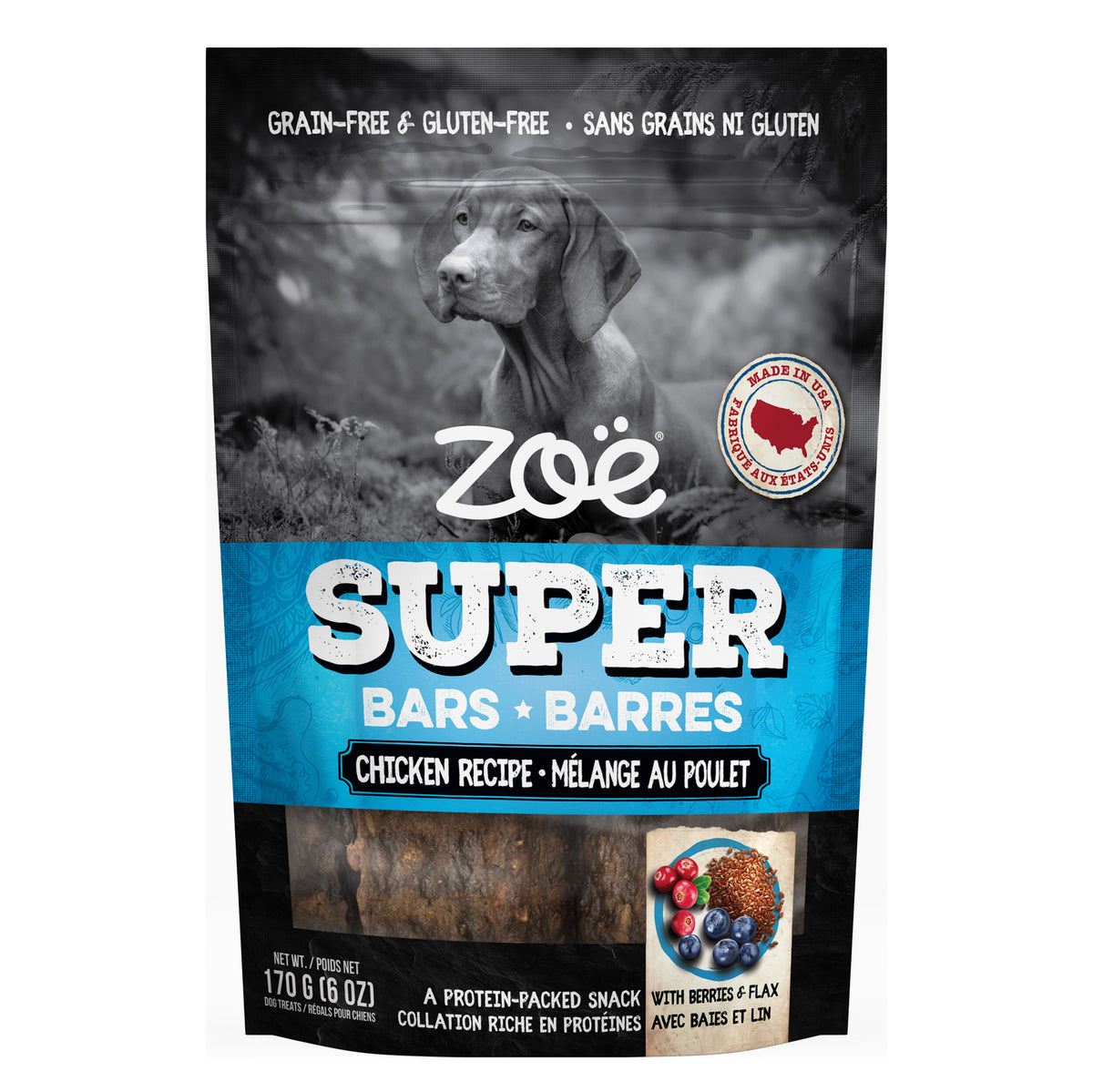 Super barres pour chiens 170 g
